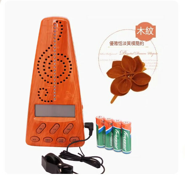 熱推節拍器（WMT-220 木紋色+電池）