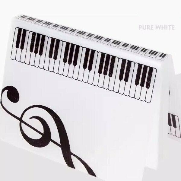 熱推曲譜書夾子（珍珠白（可放80張曲譜））