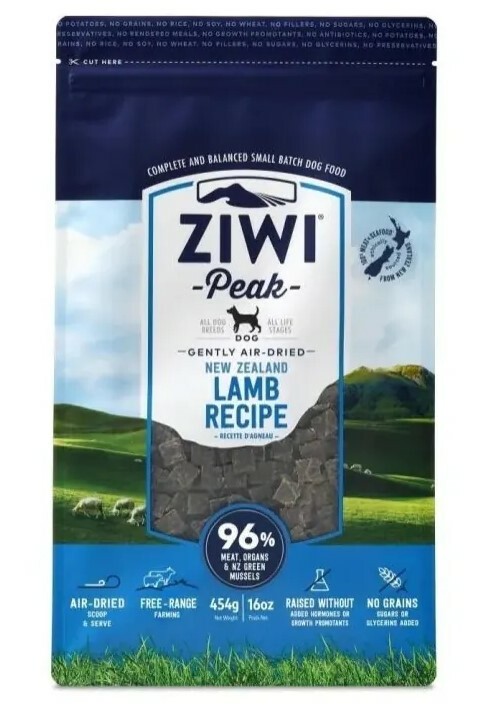 Ziwi Peak巔峰 風乾狗糧系列 羊肉配方．1kg/2.5kg/4kg