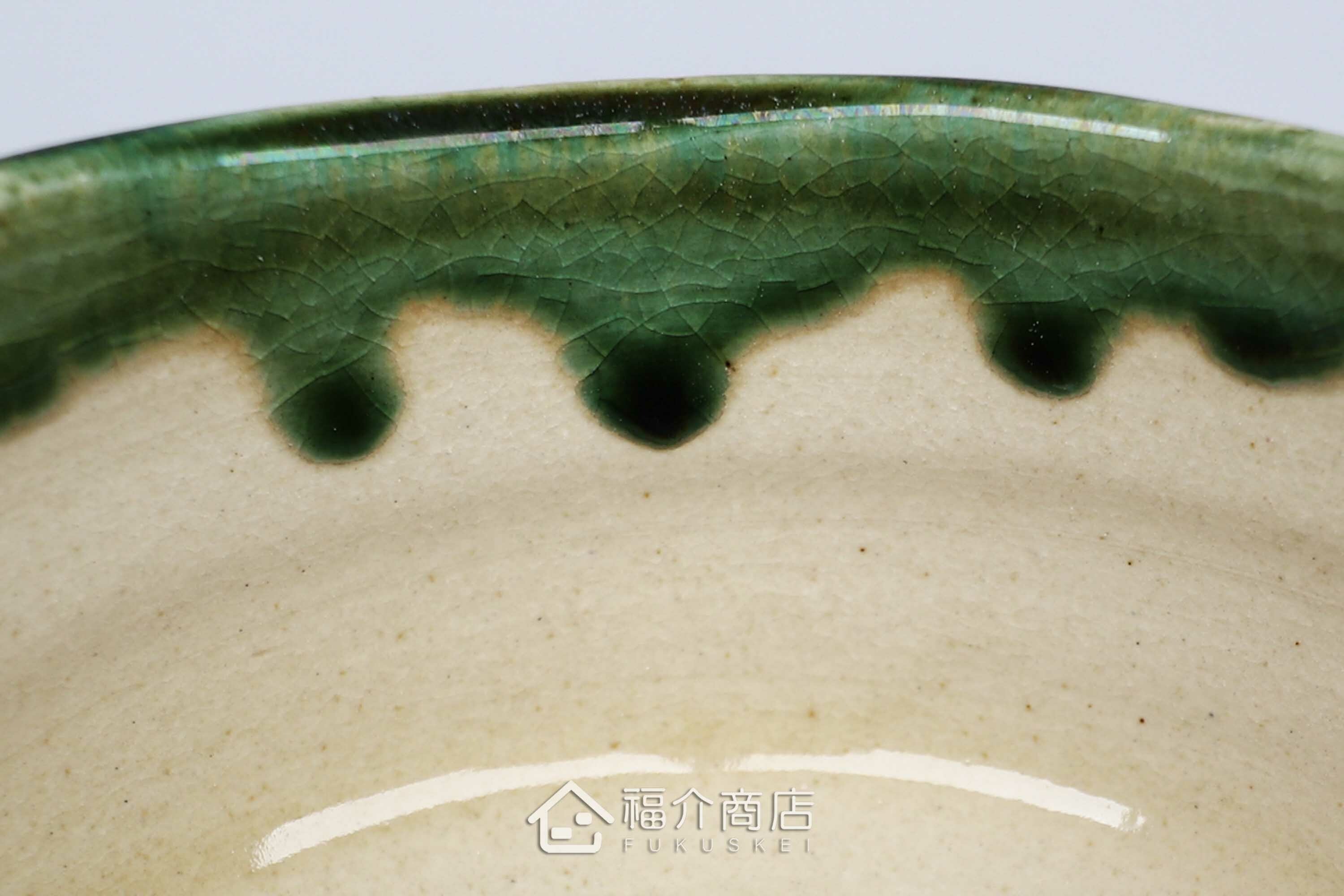 盛裝抹茶用的綠色抹茶杯碗450cc