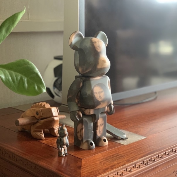 【Focus Store】預購 BearBrick leonard de vinci mona lisa 藝術家系列 蒙娜麗莎