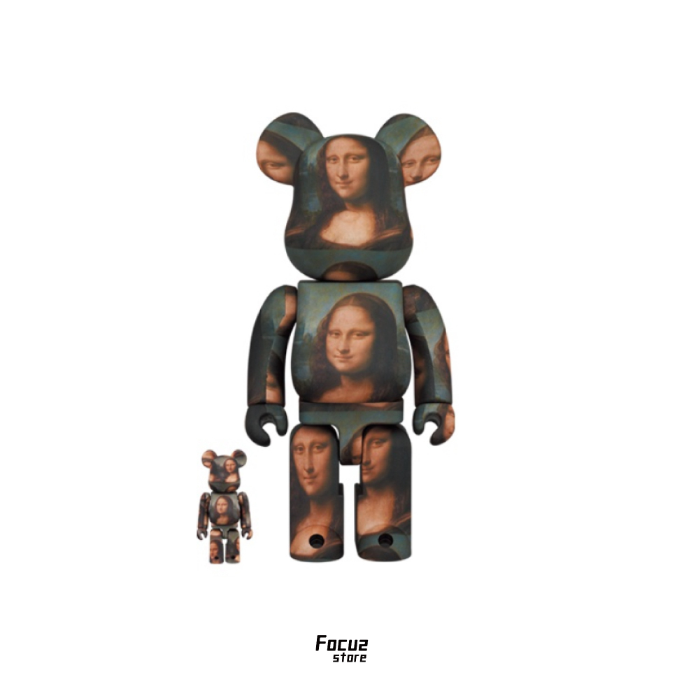 【Focus Store】預購 BearBrick leonard de vinci mona lisa 藝術家系列 蒙娜麗莎