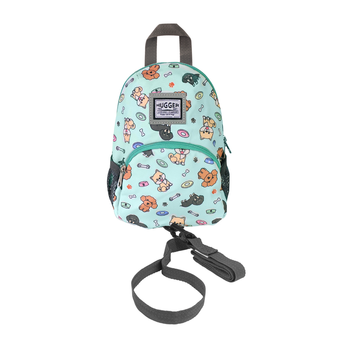 Toddler Backpack With Safety Leash , Puppy