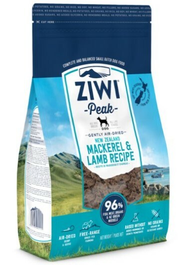 Ziwi Peak巔峰 風乾狗糧系列 鯖魚及羊肉配方．1kg/2.5kg/4kg