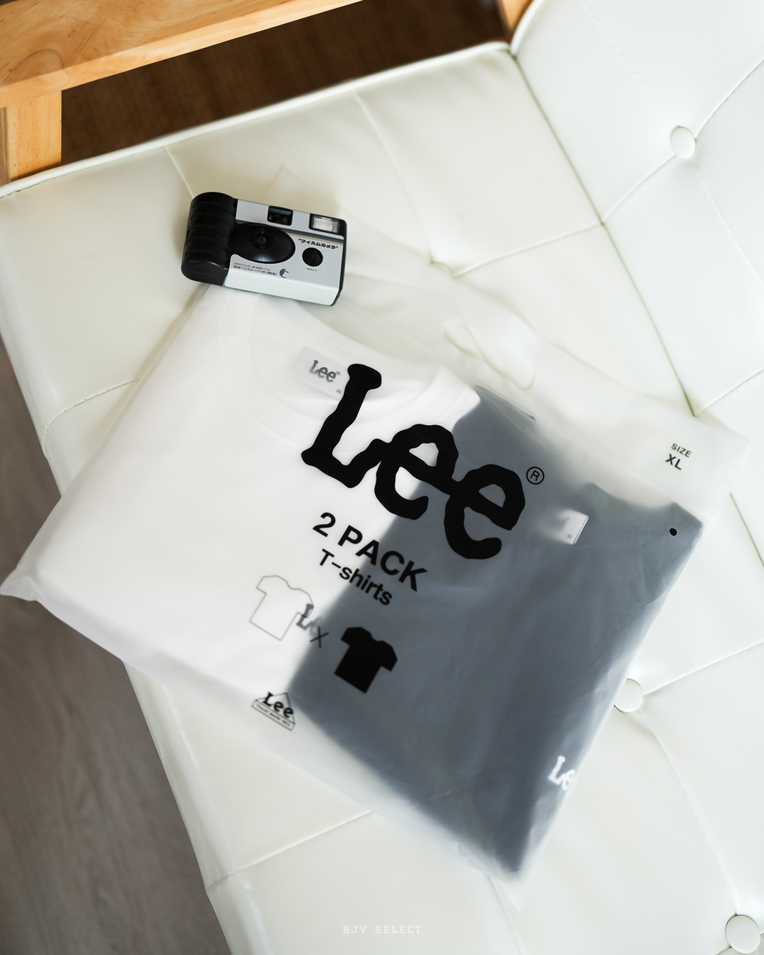 #現貨 LEE LOGO TEE 2 PACK SET 涼感短踢 黑白兩件組