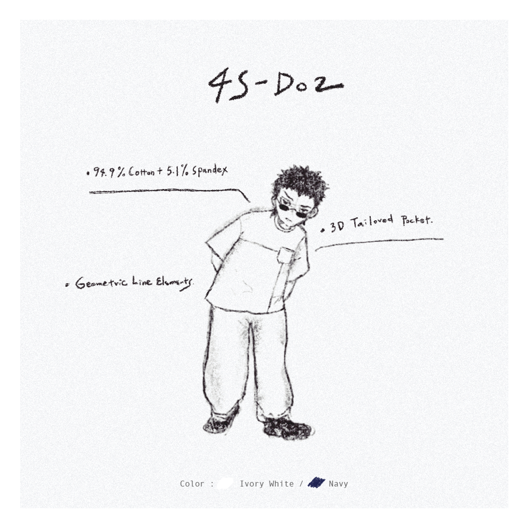 『 Pre-Sale 』DRiFTNESS｜4S-D02 “Have you ever ___” 口袋踢短T