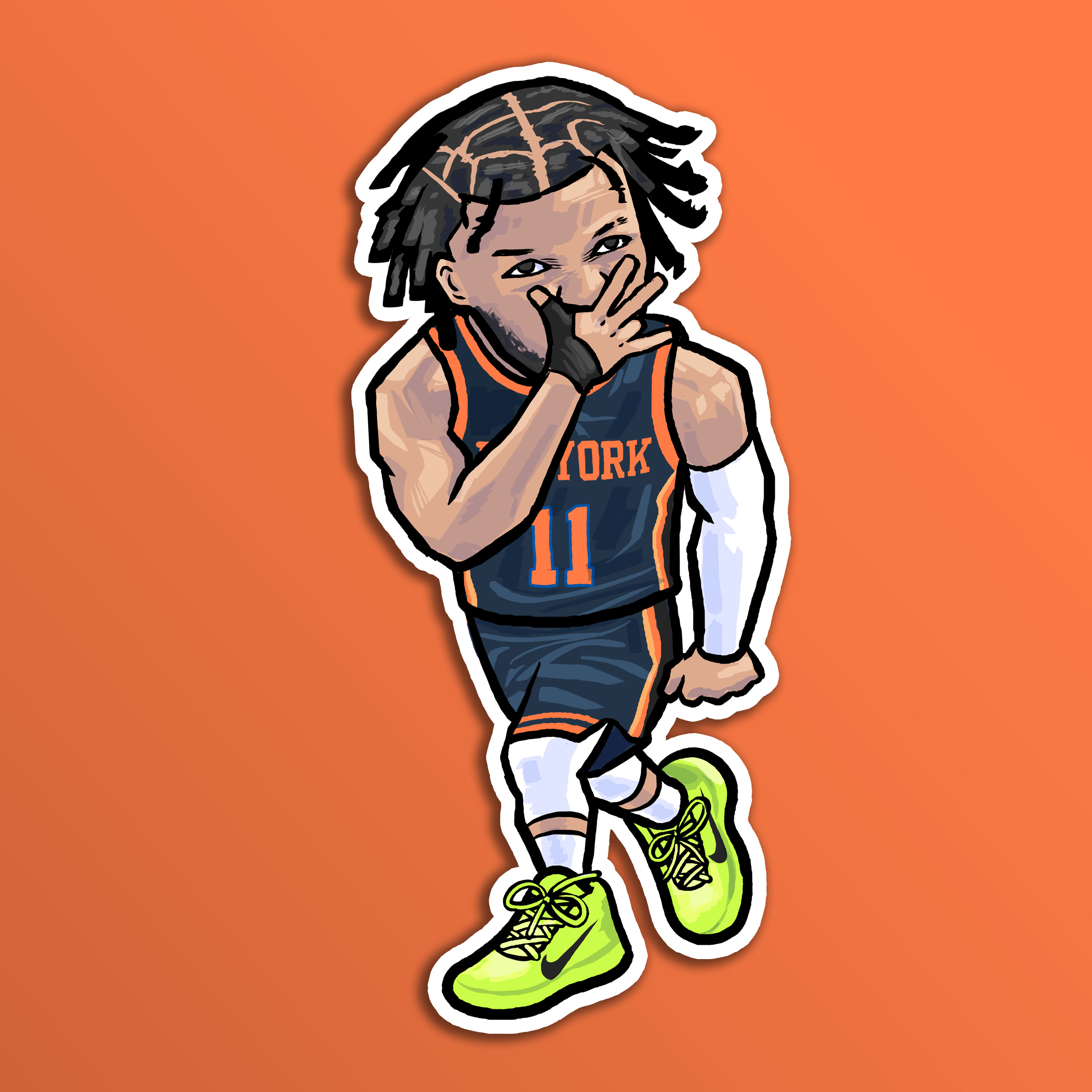 Jalen Brunson 貼紙