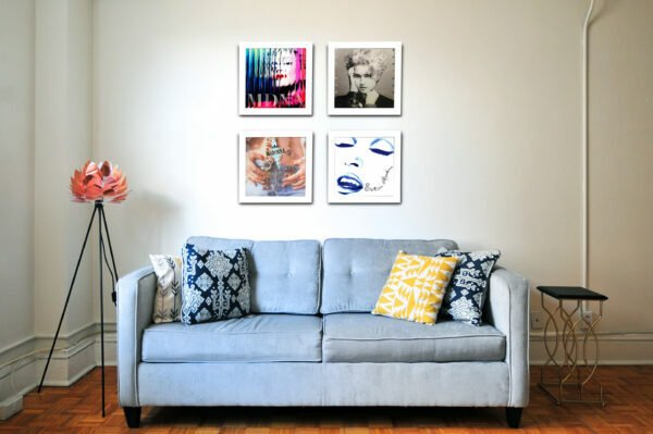 Show & Listen Record Frame WHITE LP Frame Vinyl Record 黑膠唱片框架