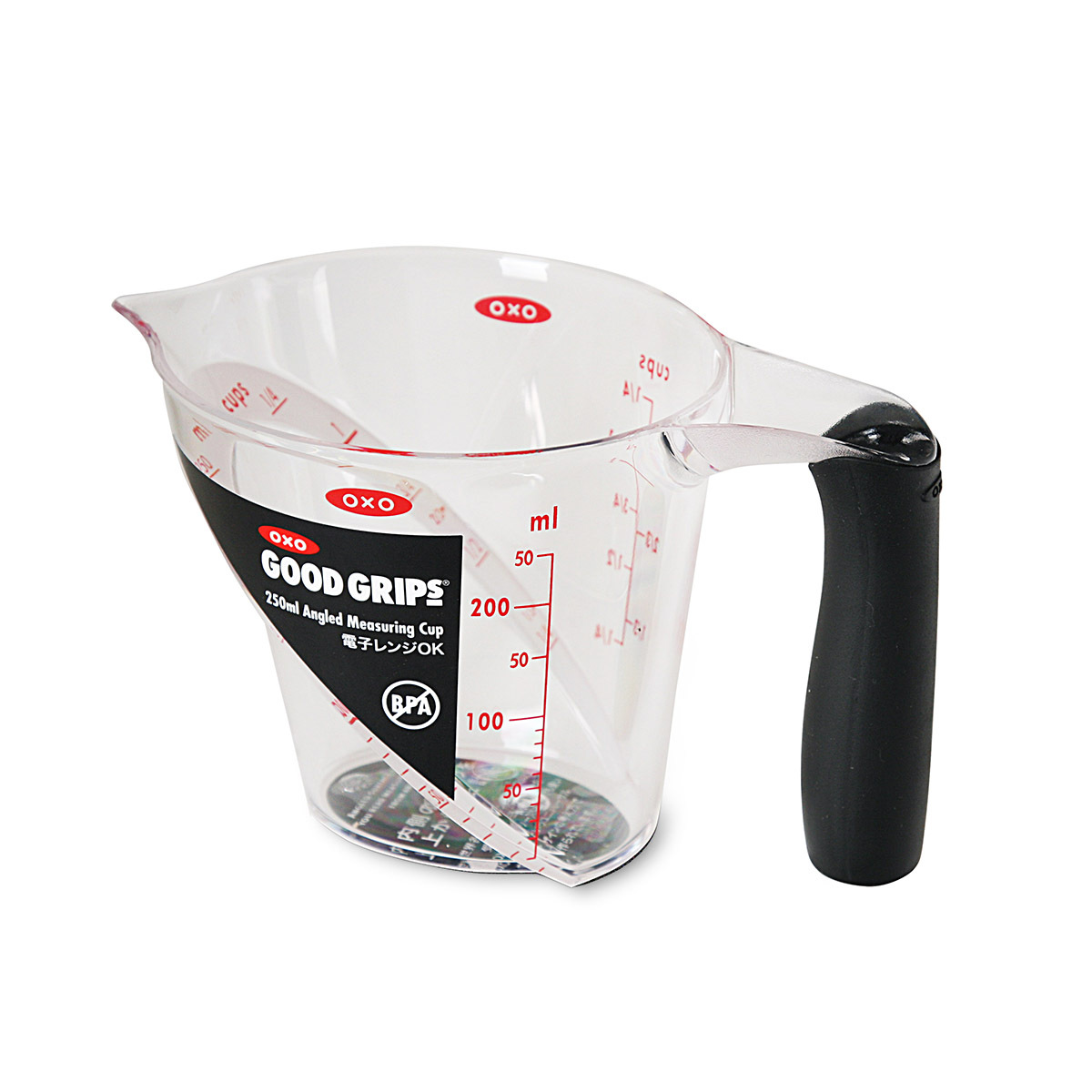美國品牌OXO Good Grips 1杯份/0.25L 多角度量杯 -1115080