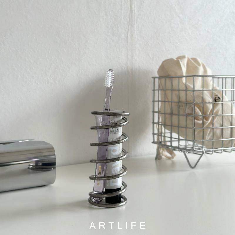 不鏽鋼彈簧圈圈收納架