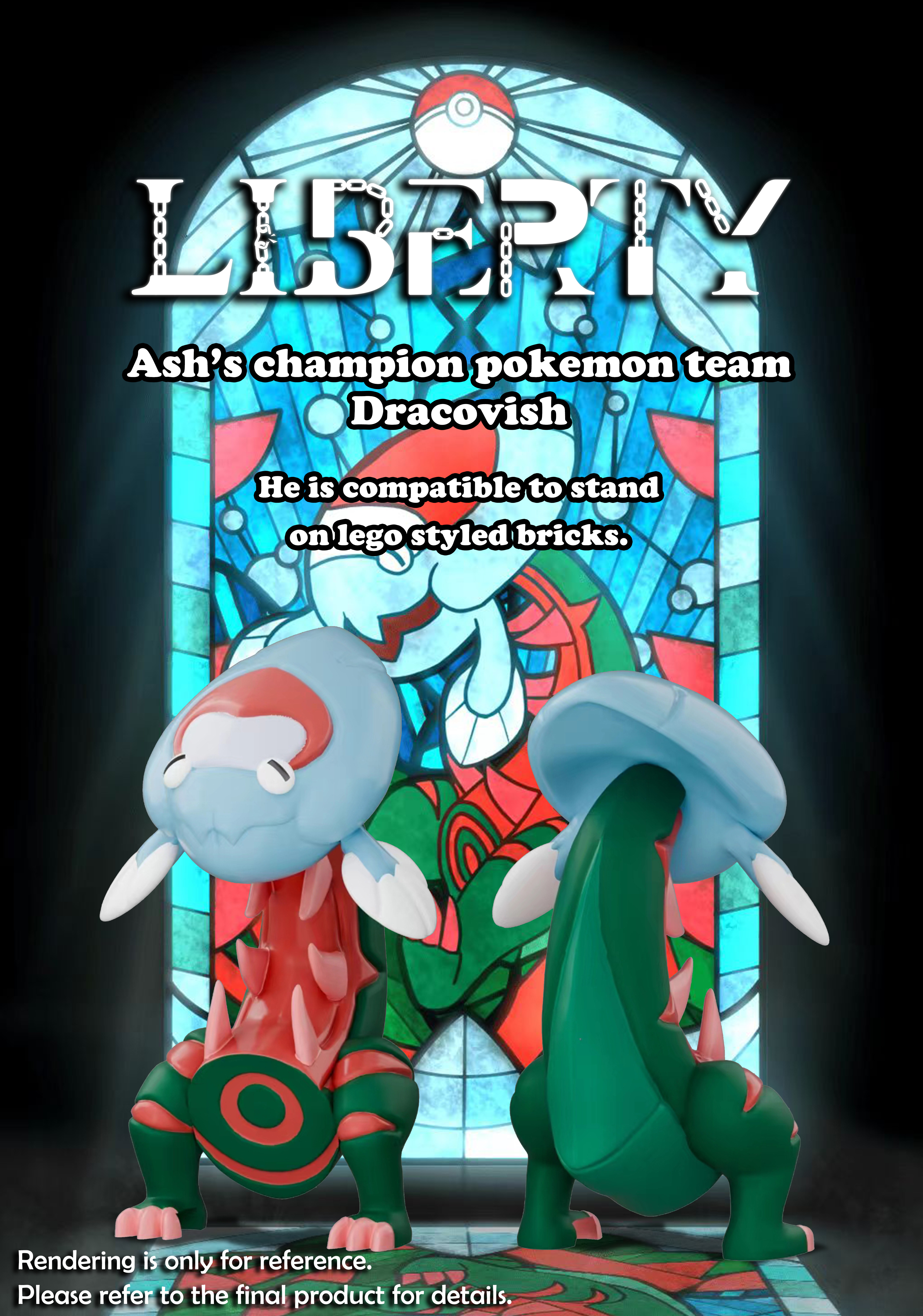 [HotBrick][In Stock] Dracovish (Pokémon)