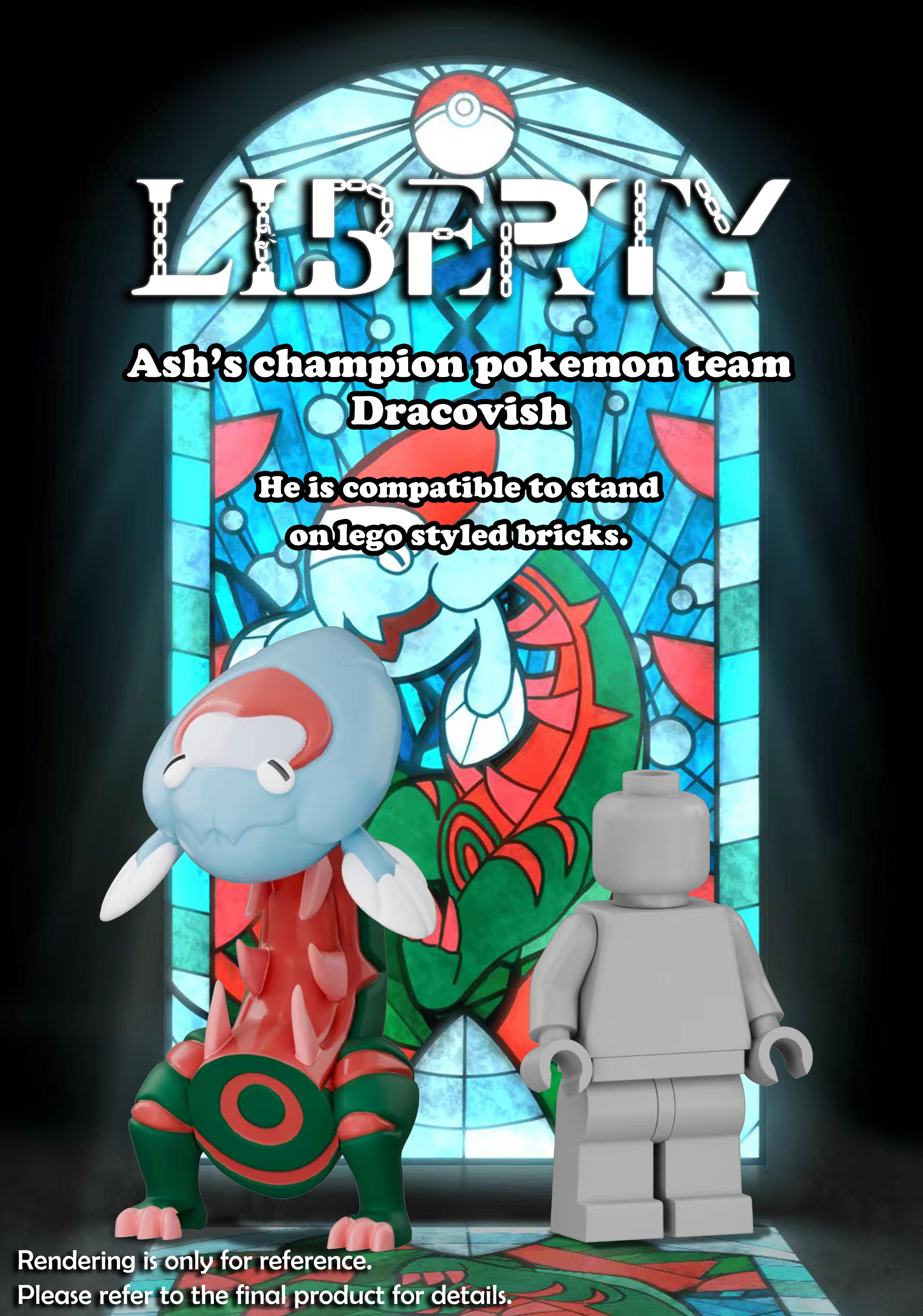 [HotBrick][In Stock] Dracovish (Pokémon)