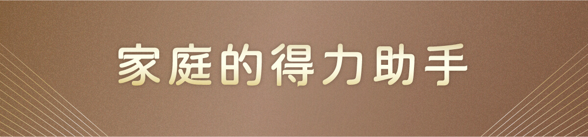 家庭的得力助手