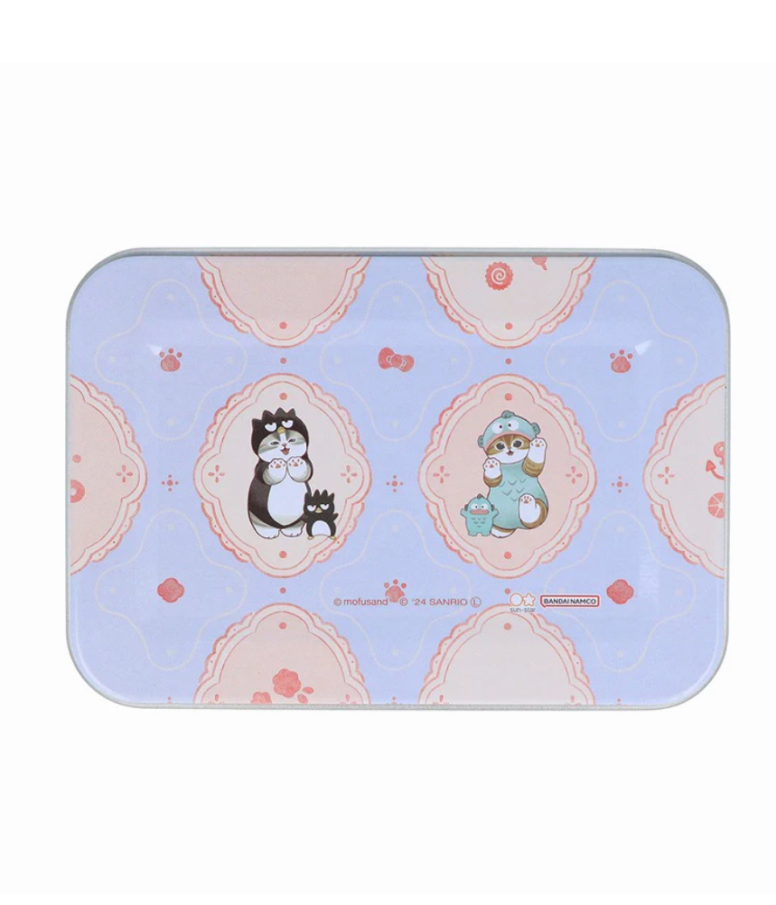 日本限定 mofusand 貓福珊迪 可愛的復古罐頭備忘錄