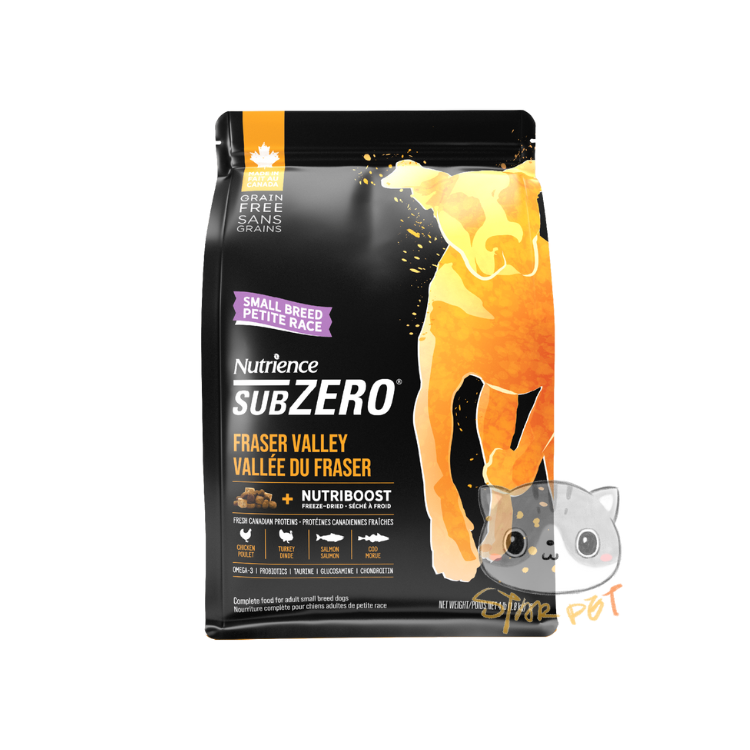 Nutrience SUBZERO Fraser Valley Dog Small Breed Formula 1.8kg (4lbs)