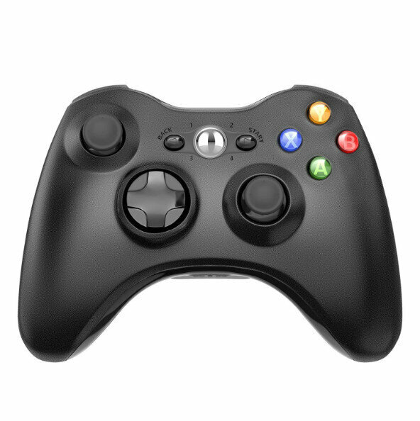 MIMD (xbox360) wireless game handicraft 2.4G receiver PC universal Xbox game (black)