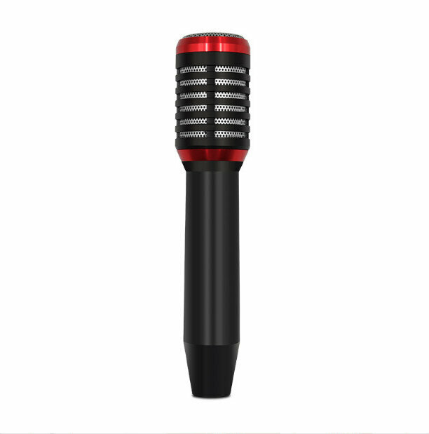 Condenser Wired Microphone Live Handheld Microphone (Black)