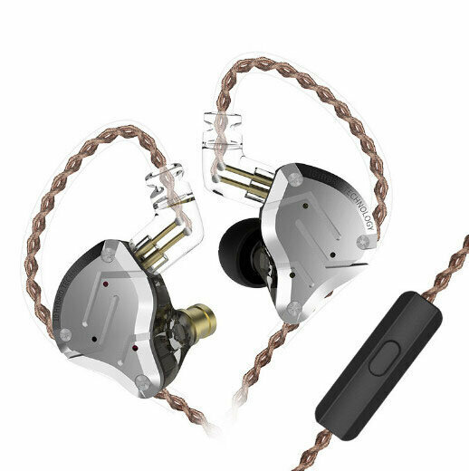 Ear loop iron wired headphones (Yao Hei - with microphone)