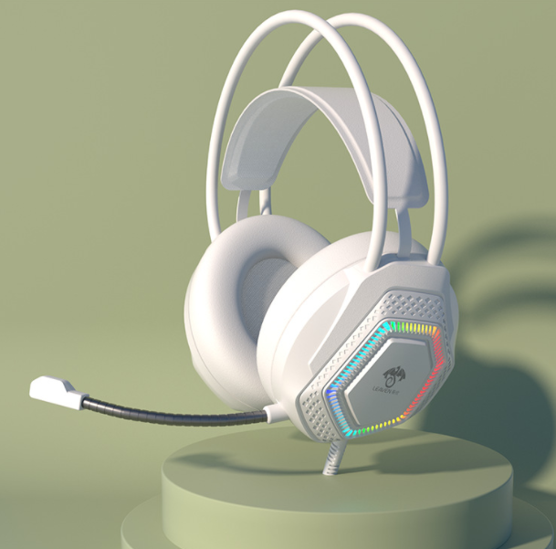 Illuminated Gaming Wired Headset (White)