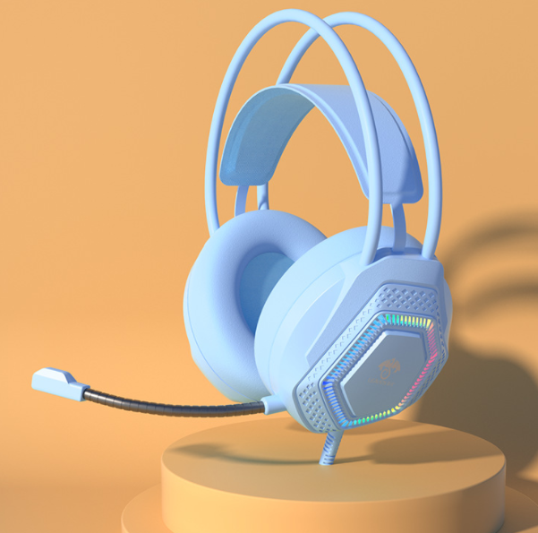 Illuminated Gaming Wired Headset (Blue)