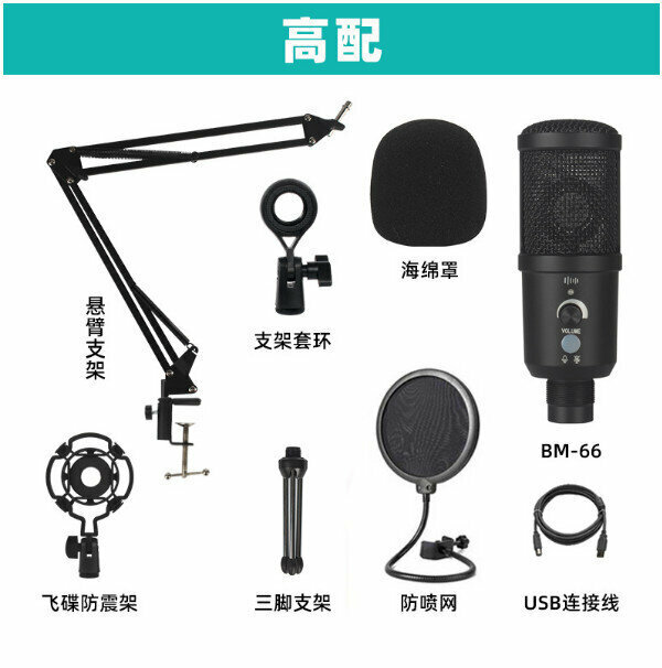 USB Condenser Microphone / Anchor Artifact BM-66 (High Configuration)