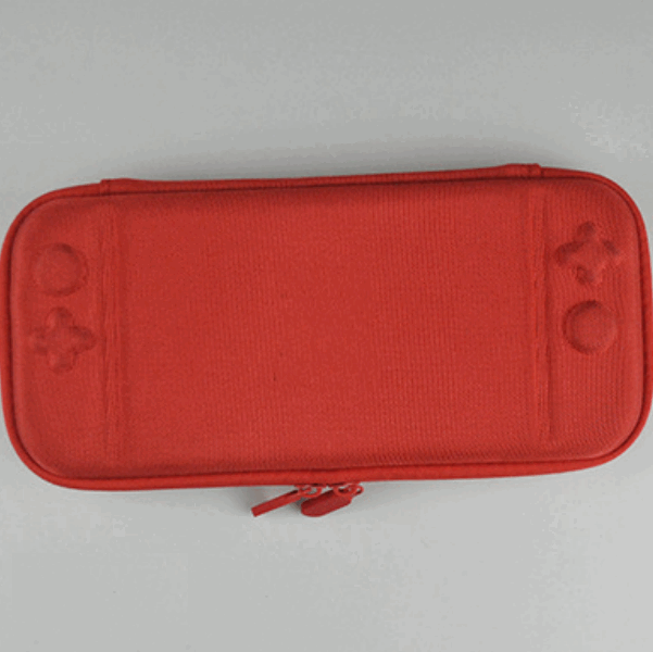 激抵switch遊戲機包雪花布收納包數碼EVA包(紅色)