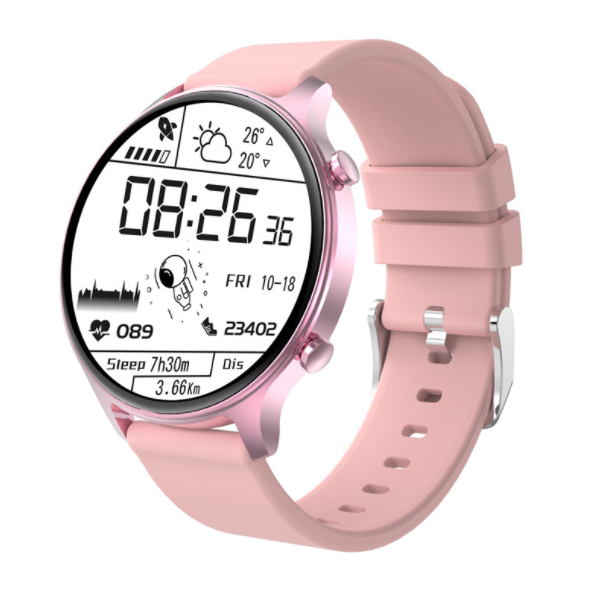 Smart Watch DK18 Positioning and Photography Multi-function Phone Sports Bracelet (Pink)