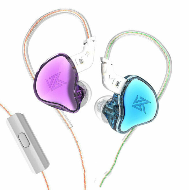 In-ear dynamic wired headphones (dazzling with microphone version)