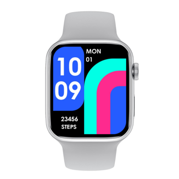 GW67PLUS Smart WatchBluetooth CallHeart RateBlood PressureSleep MonitoringWireless ChargingSmart Exercise (Silver Gray)