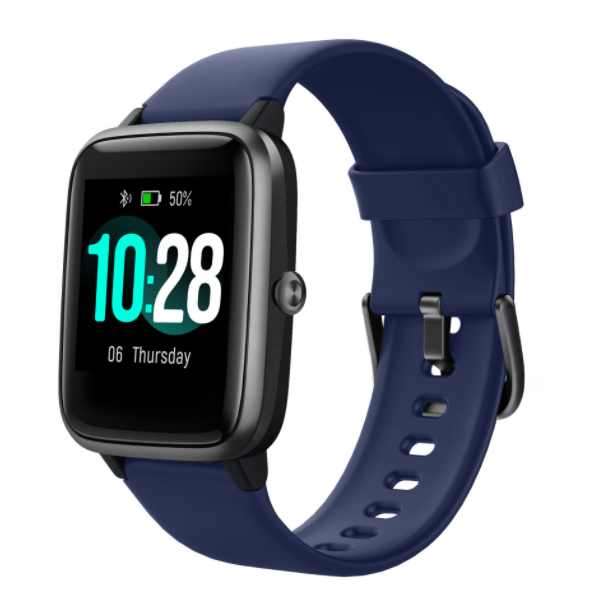 ID205L Smart Band Bluetooth Multi-function Sports Step Counting Dynamic Heart Rate Alarm Clock Waterproof Watch (Blue)