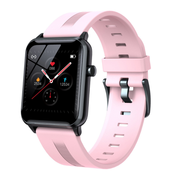 Y95 Smart Watch 1.4 Large Screen Blood Pressure Heart Rate Monitoring Bluetooth Multi-sport Watch (Pink)