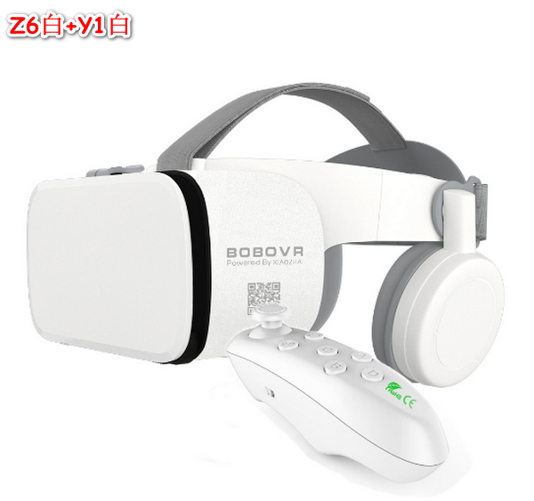 Bluetooth VR glasses - Z6 white + Y1 white