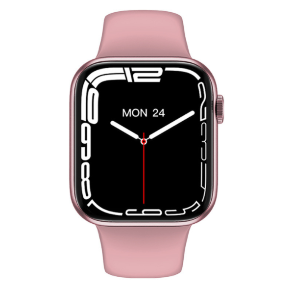 HW37 Bluetooth Call Smart Watch S7 Blood Glucose Voice Assistant (Pink)
