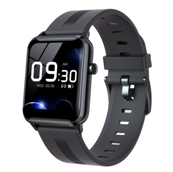 Y95 Smart Watch 1.4 Big Screen Blood Pressure Heart Rate Monitoring Bluetooth Multi Sports Watch (Black)