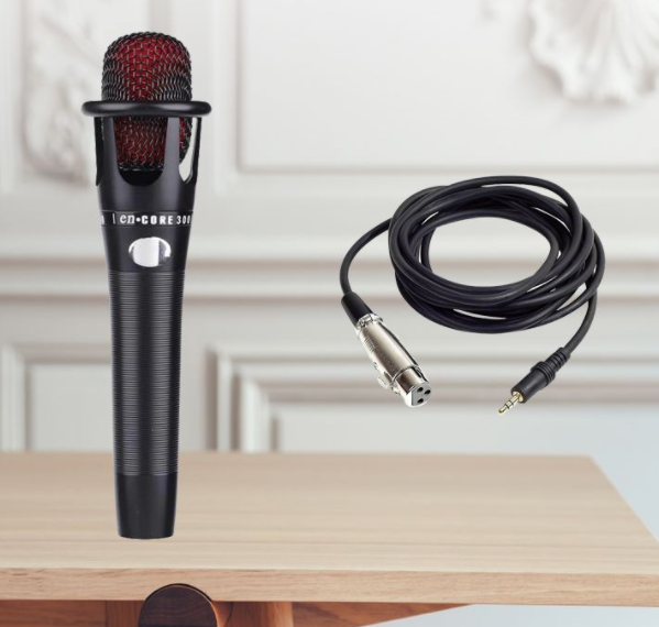 Live Microphone Microphone E300 Condenser Microphone Sound Card Computer Desktop Mobile Phone National K Song Recording Handheld (E300 Semi-metal)