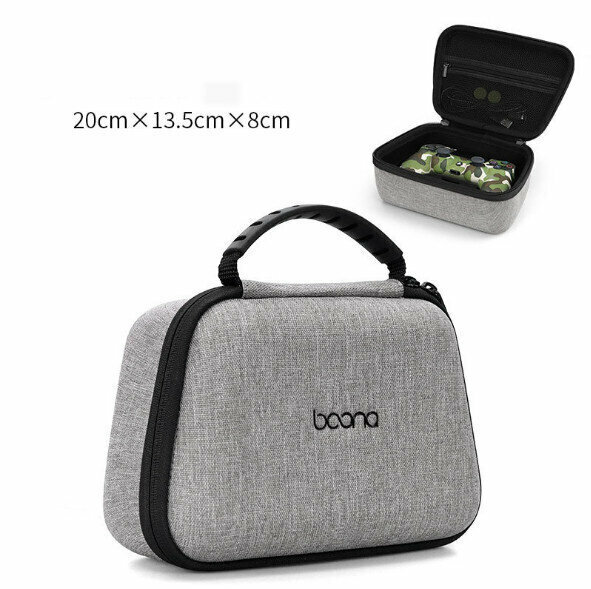 Game Handmade Storage for Sony PS5/4 Microsoft Xbox Hard Shell EVA Digital Case (Single Layer Gray)