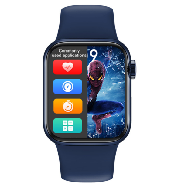 M16plus Smart Watch S6 Bluetooth Call Heart Rate Waterproof Sport for IOS Android (Purple)