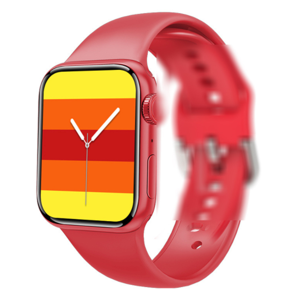 M16plus Smart Watch S6 Bluetooth Call Heart Rate Waterproof Sport for IOS Android (Red)