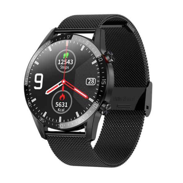 Astronaut L13 smart watch bluetooth call call message reminder multi-Chinese language (black steel)