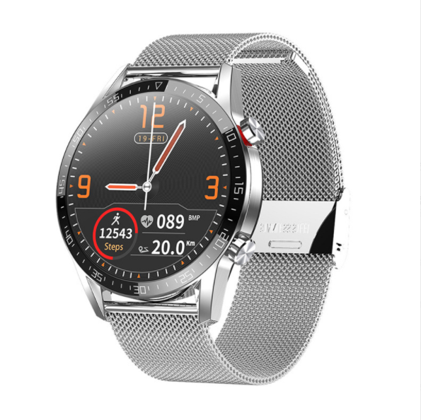 Astronaut L13 smart watch Bluetooth call call message reminder multi-Chinese language (silver steel)