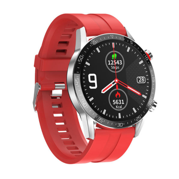 Astronaut L13 smart watch Bluetooth call message reminder multi-Chinese language (red silicone)