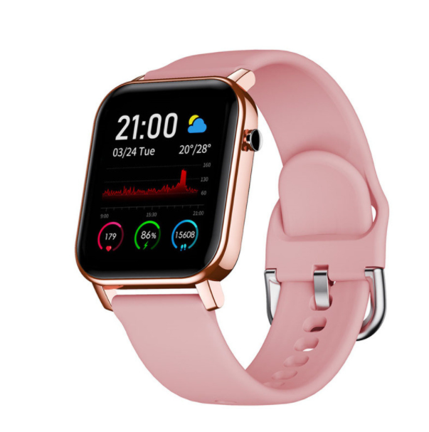 SN87 Smart Band 1.4 inch IPS Full Touch Color Screen Call Reminder Multi-sport Waterproof Bluetooth Watch (Pink)