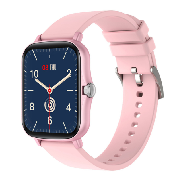 P8 PLUS Smart Watch Heart Rate Blood Pressure Sports Fashion Multi-function Bracelet (Pink)