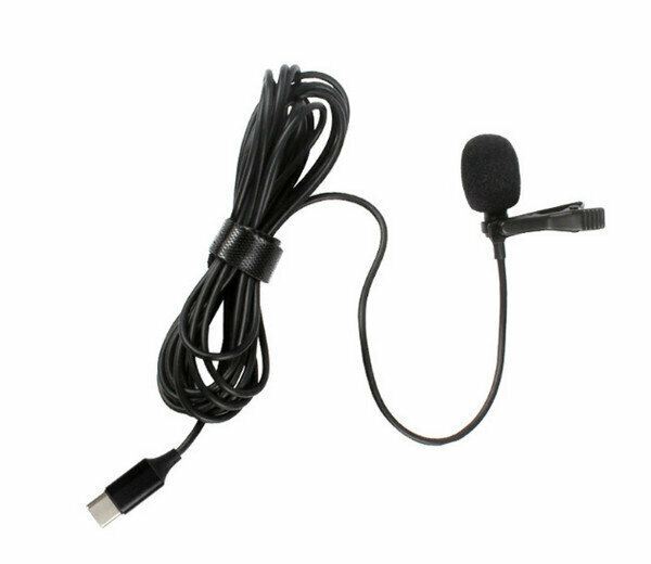 Hi-Fi lavalier condenser microphone M01-Type-C connector - cable length 1.5M