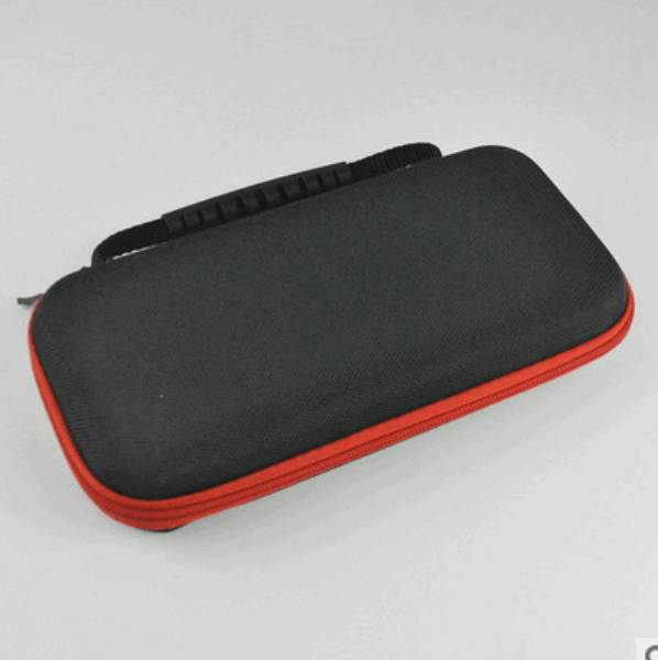 熱賣switch lite收納包四角包任天堂遊戲機包mini四腳包(紅色拉鍊)