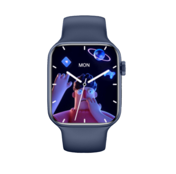 P7PRO Smart Watch Bluetooth Call 1.75 Inch Screen Dual Strap Wireless Charging Smart Band (Blue)