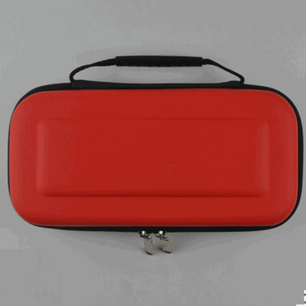 Switch OLED Storage Bag NS Game Console Bag EVA Bag (Convex Orange Red Model)