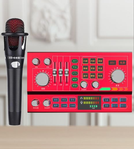 P9 Live Streaming Equipment Set (P9 + E300 + Headset + OTG (choose one of the two))