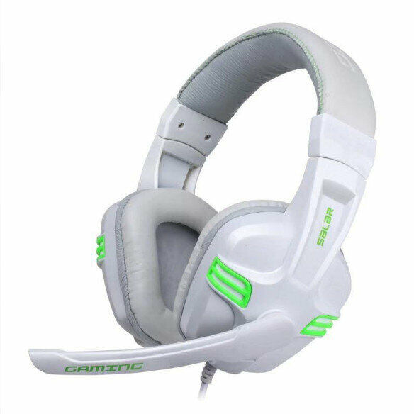 激抵聲籟KX101頭戴式耳機重低音耳麥帶話筒 （白色）
