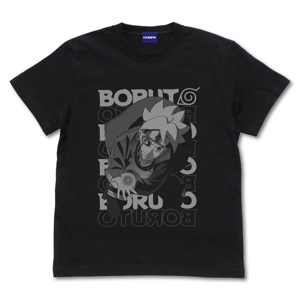 Cospa 0707 うずまきボルト（カーマ）Tシャツ [BORUTO-ボルト- NARUTO NEXT GENERATIONS]BLACK